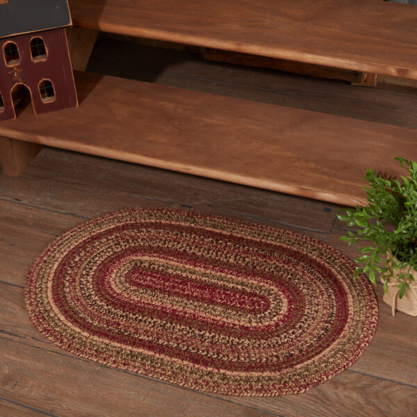 VHC-69447 - Cider Mill Jute Rug Oval w/ Pad 20x30