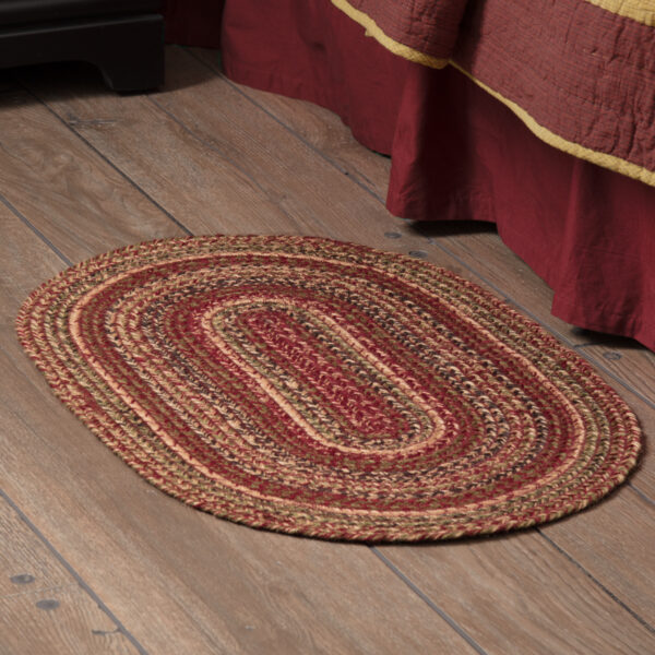 VHC-69447 - Cider Mill Jute Rug Oval w/ Pad 20x30