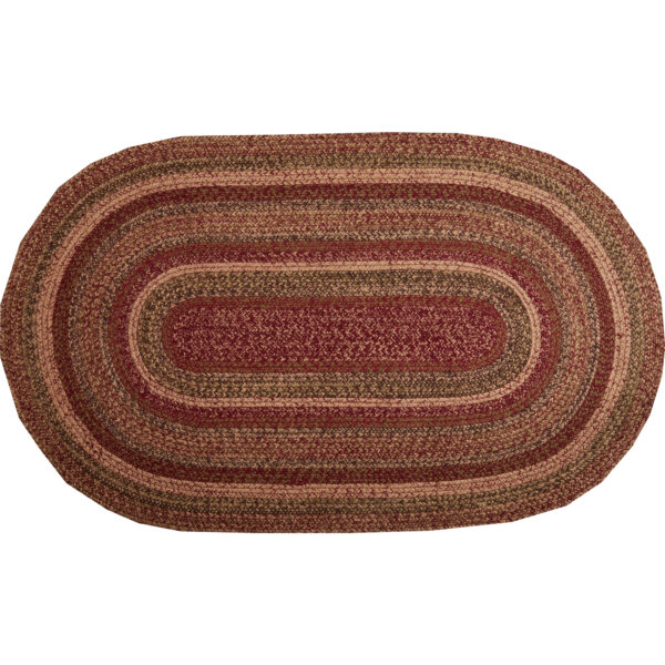 VHC-70289 - Cider Mill Jute Rug Oval w/ Pad 36x60