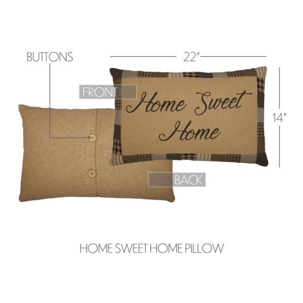 VHC-56682 - Farmhouse Star Home Sweet Home Pillow 14x22