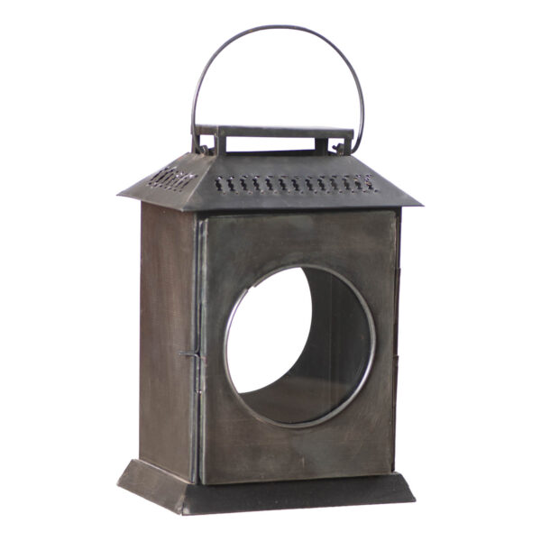 Antique Black Carriage Lantern