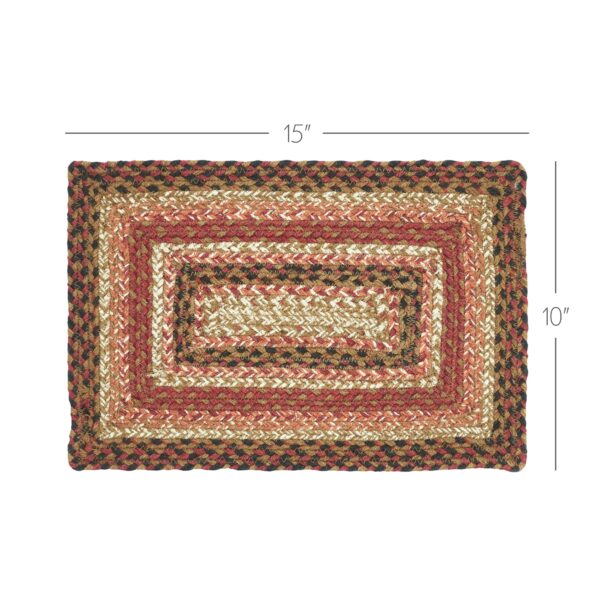 VHC-67131 - Ginger Spice Jute Rect Placemat 10x15