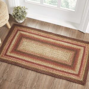 VHC-67118 - Ginger Spice Jute Rug Rect w/ Pad 27x48