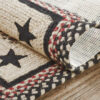 VHC-81337 - Colonial Star Jute Rug/Runner Rect w/ Pad 24x96