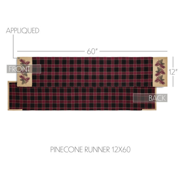 VHC-84051 - Connell Pinecone Runner 12x60