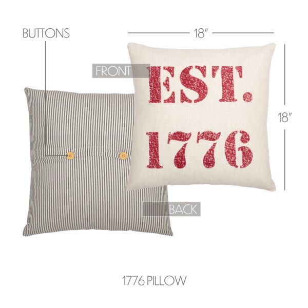 VHC-51218 - Hatteras 1776 Pillow 18x18