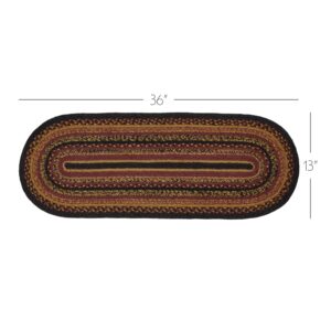 VHC-81366 - Heritage Farms Jute Oval Runner 13x36