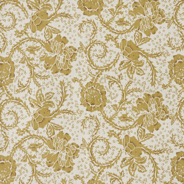 VHC-81192 - Dorset Gold Floral Fabric Euro Sham 26x26