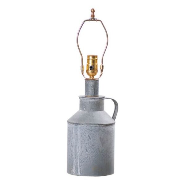 ICT-K20-17WZ Jug Lamp Base in Weather Zinc