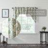 VHC-81229 - Dorset Green Floral Swag Set of 2 36x36x16
