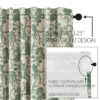 VHC-81229 - Dorset Green Floral Swag Set of 2 36x36x16