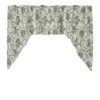 Dorset Green Floral Swag Set of 2 36x36x16 - Image 6