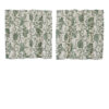 Dorset Green Floral Tier Set of 2 L24xW36 - Image 6