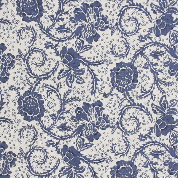 VHC-81242 - Dorset Navy Floral Fabric Euro Sham 26x26