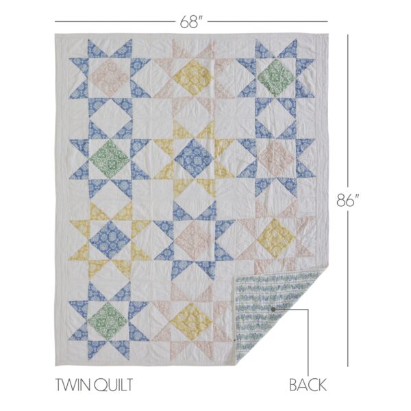 VHC-81155 - Jolie Twin Quilt 68Wx86L