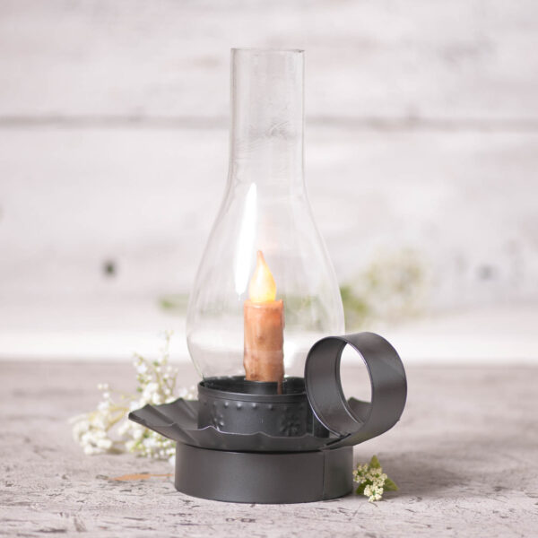 Smokey Black Storekeeper Accent Light Candle Holders