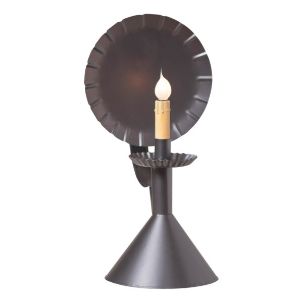 Smokey Black Wired Accent Light on Cone in Smokey Black