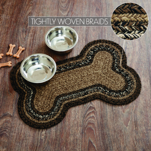 VHC-83591 - Espresso Indoor/Outdoor Medium Bone Rug 15x23