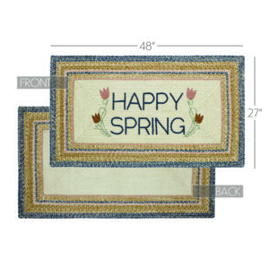 VHC-83417 - Kaila Happy Spring Jute Rug Rect w/ Pad 27x48