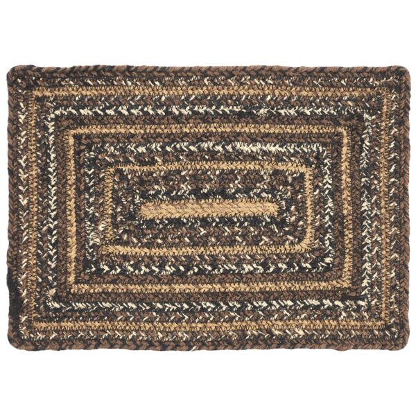 VHC-67245 - Espresso Jute Rect Placemat 10x15