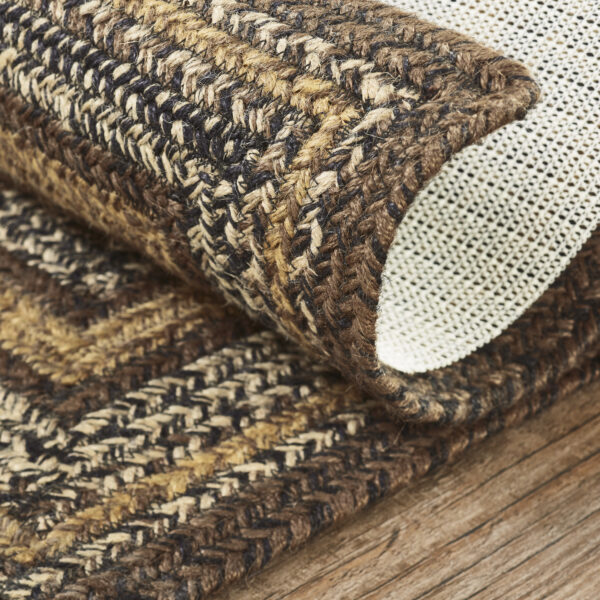 VHC-67231 - Espresso Jute Rug Rect w/ Pad 20x30