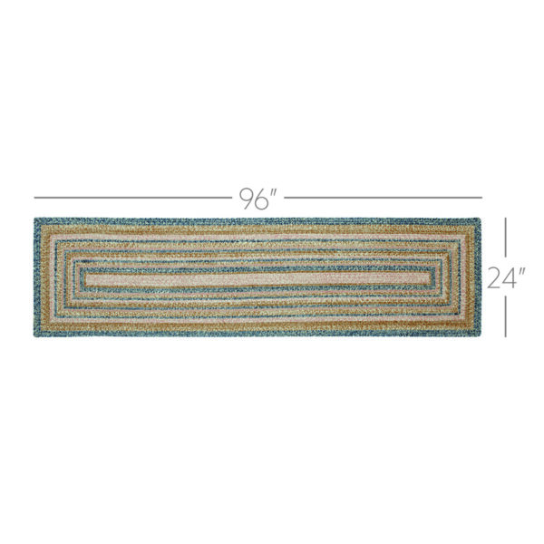 VHC-83442 - Kaila Jute Rug/Runner Rect w/ Pad 24x96