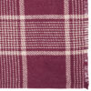 VHC-84039 - Eston Burgundy Tan Plaid Placemat Set of 2 13x19
