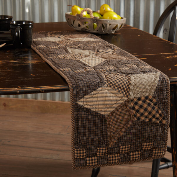VHC-9842 - Farmhouse Star Runner Quilted 13x48