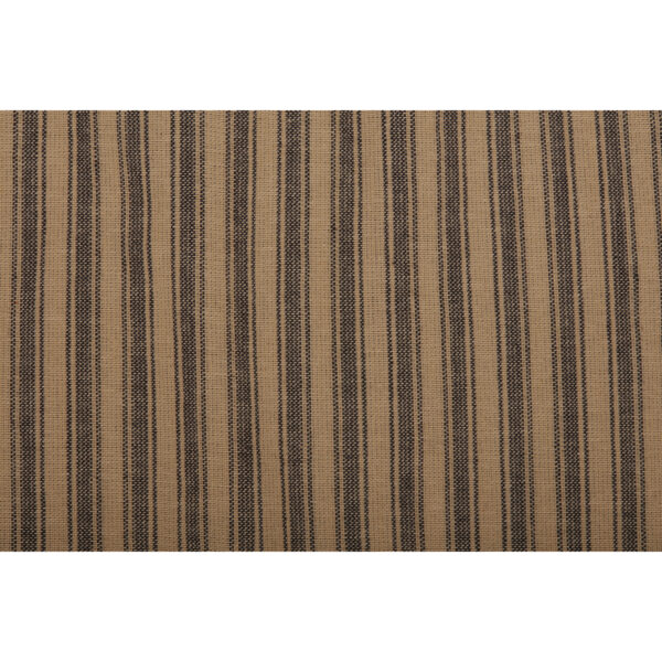 VHC-56675 - Farmhouse Star Ticking Stripe King Bed Skirt 78x80x16