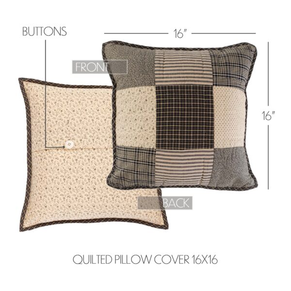 VHC-7167 - Kettle Grove Pillow Cover Quilted 16x16