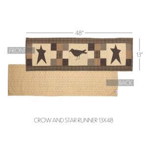 VHC-51243 - Kettle Grove Runner Crow and Star 13x48