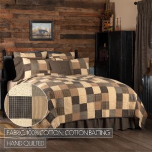 VHC-51736 - Kettle Grove Twin Quilt Set; 1-Quilt 70Wx90L w/1 Sham 21x27