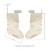 VHC-32025 - Memories Creme Stocking 11x15