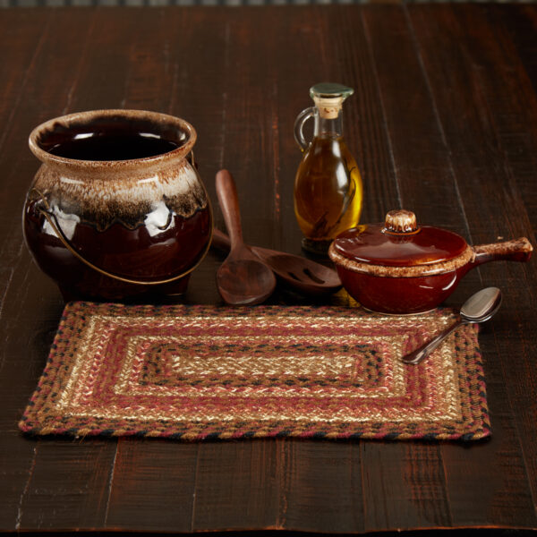 VHC-67131 - Ginger Spice Jute Rect Placemat 10x15