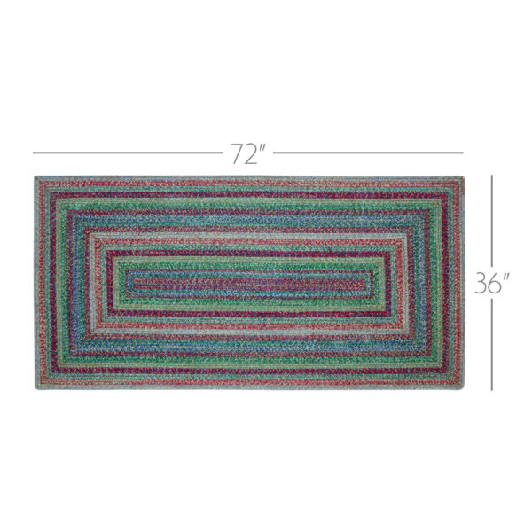 VHC-83519 - Multi Jute Rug Rect w/ Pad 36x72