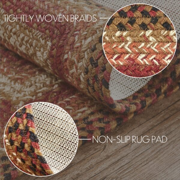 VHC-67121 - Ginger Spice Jute Rug Rect w/ Pad 60x96