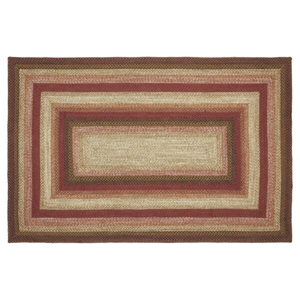 VHC-67121 - Ginger Spice Jute Rug Rect w/ Pad 60x96