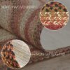 VHC-67112 - Ginger Spice Jute Rug/Runner Oval w/ Pad 22x72