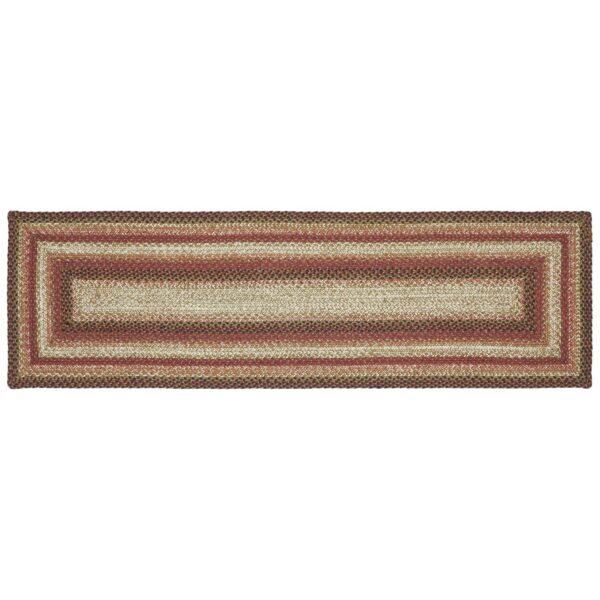 VHC-67119 - Ginger Spice Jute Rug/Runner Rect w/ Pad 22x72