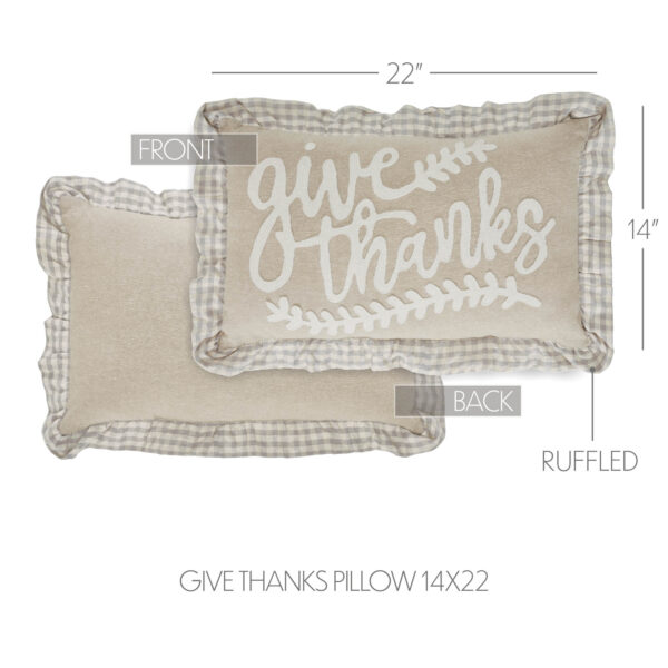 VHC-56693-Grace Give Thanks Pillow 14x22