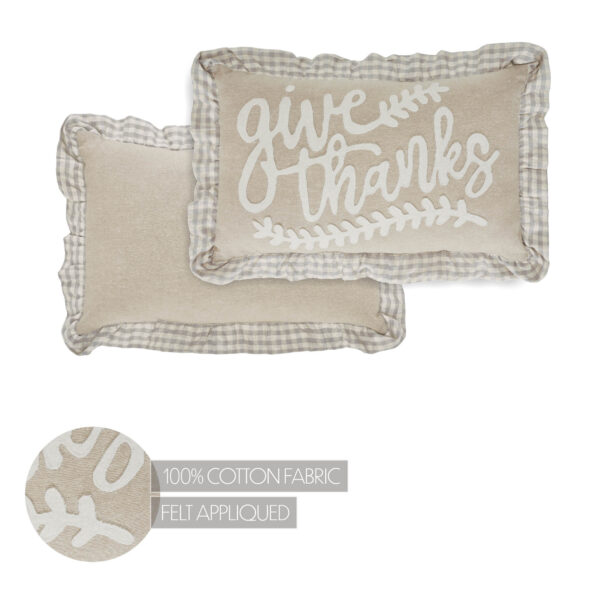VHC-56693 - Grace Give Thanks Pillow 14x22