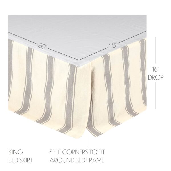 VHC-40485 - Grace King Bed Skirt 78x80x16