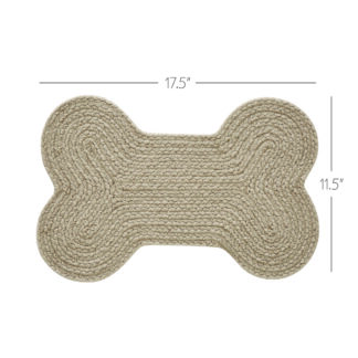 Farmhouse Natural Indoor/Outdoor Small Bone Rug 11.5x17.5 by April & Olive