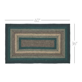 Farmhouse Pine Grove Jute Rug Rect w/ Pad 36x60 by April & Olive