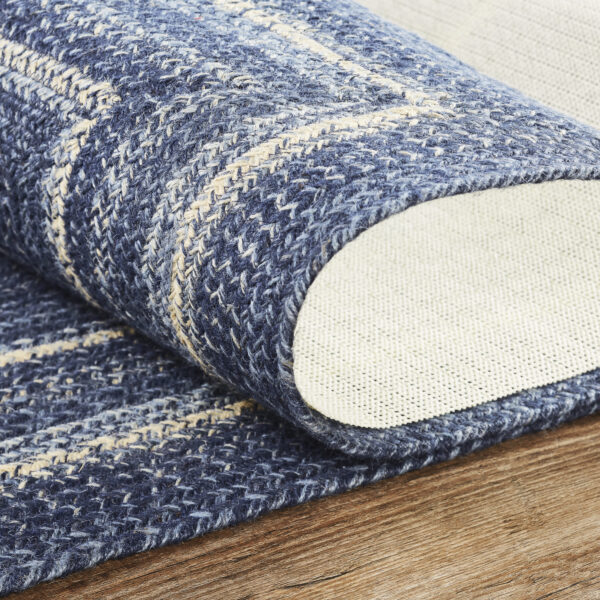 VHC-67089 - Great Falls Blue Jute Rug/Runner Rect w/ Pad 22x72