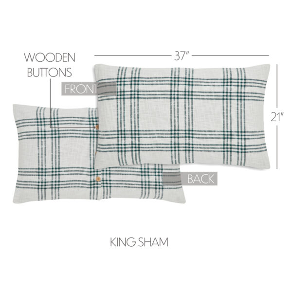 VHC-80412 - Pine Grove Plaid King Sham 21x37