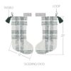 VHC-80428 - Pine Grove Plaid Stocking 12x20
