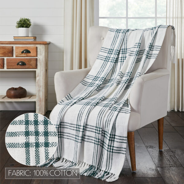 VHC-80410 - Pine Grove Plaid Woven Throw 50x60