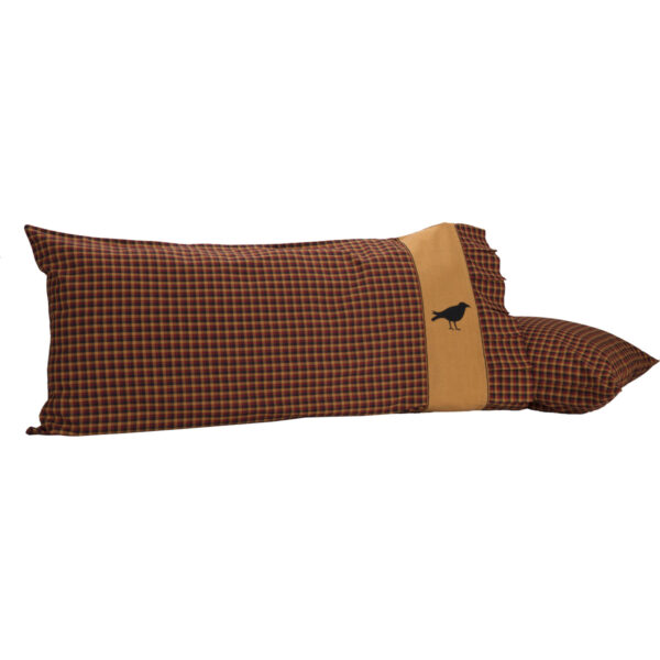 VHC-45604 - Heritage Farms Crow King Pillow Case Set of 2 21x40