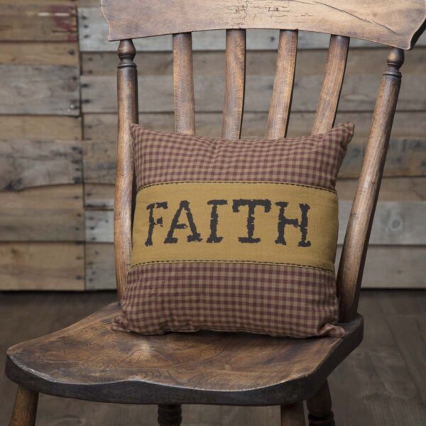 VHC-34278 - Heritage Farms Faith Pillow 12x12